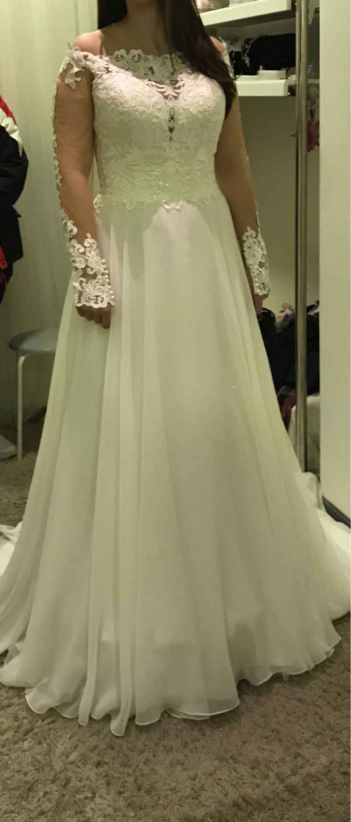 Escolha do vestido... Devia ter esperado? - 1