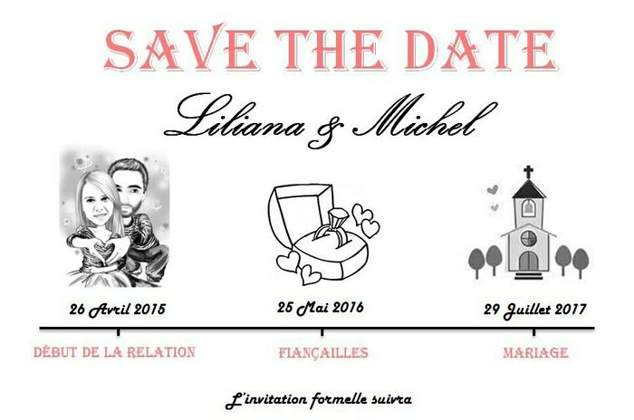 Save the date/reserve a data - 2