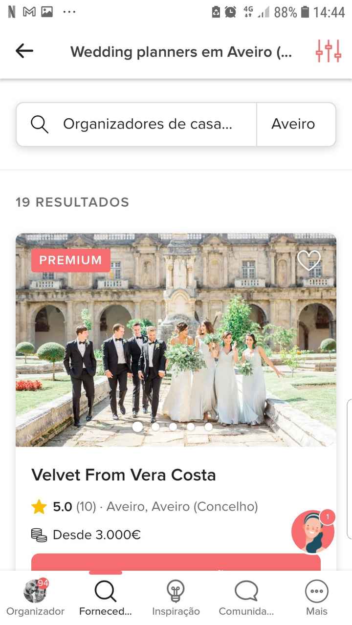 Organizador de casamento - 1
