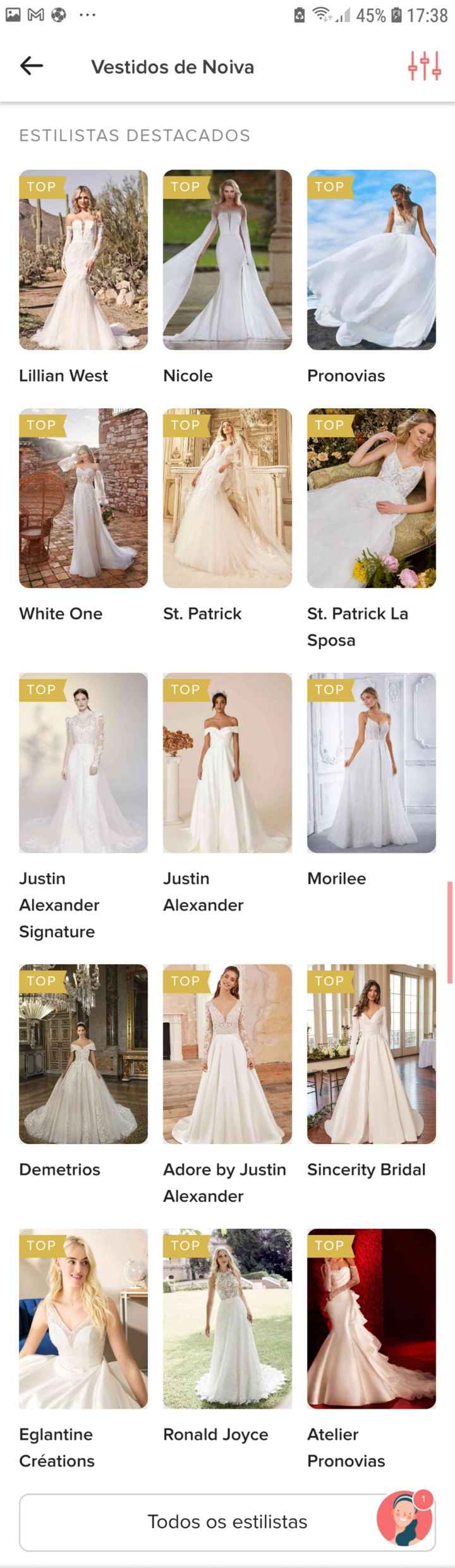 Inspirações para vestidos de noiva.. - 1