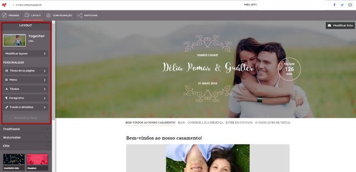 Novo site