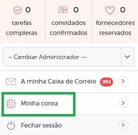 A minha conta