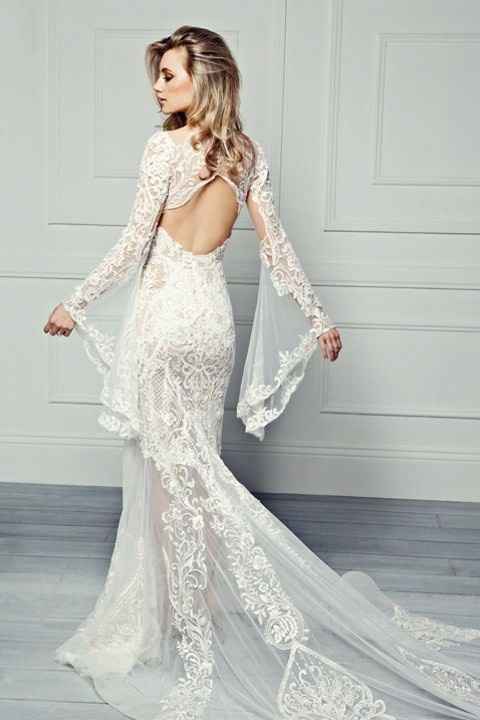 1. Vestidos à boca de sino 