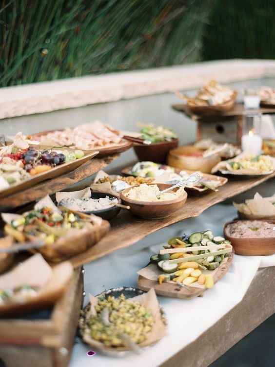 3. Buffet de comida 
