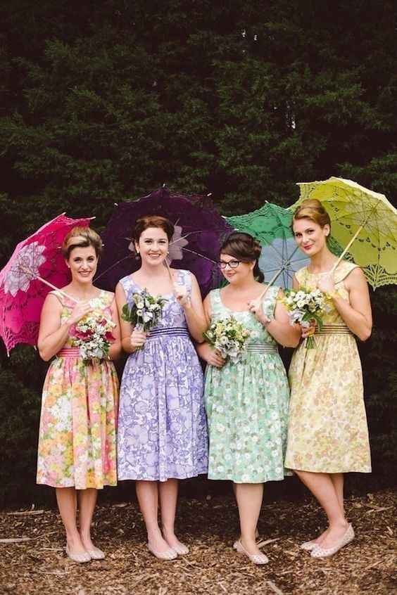 B. Damas de honor 