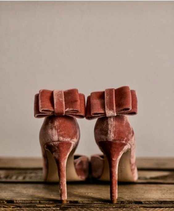 Sapatos de veludo 