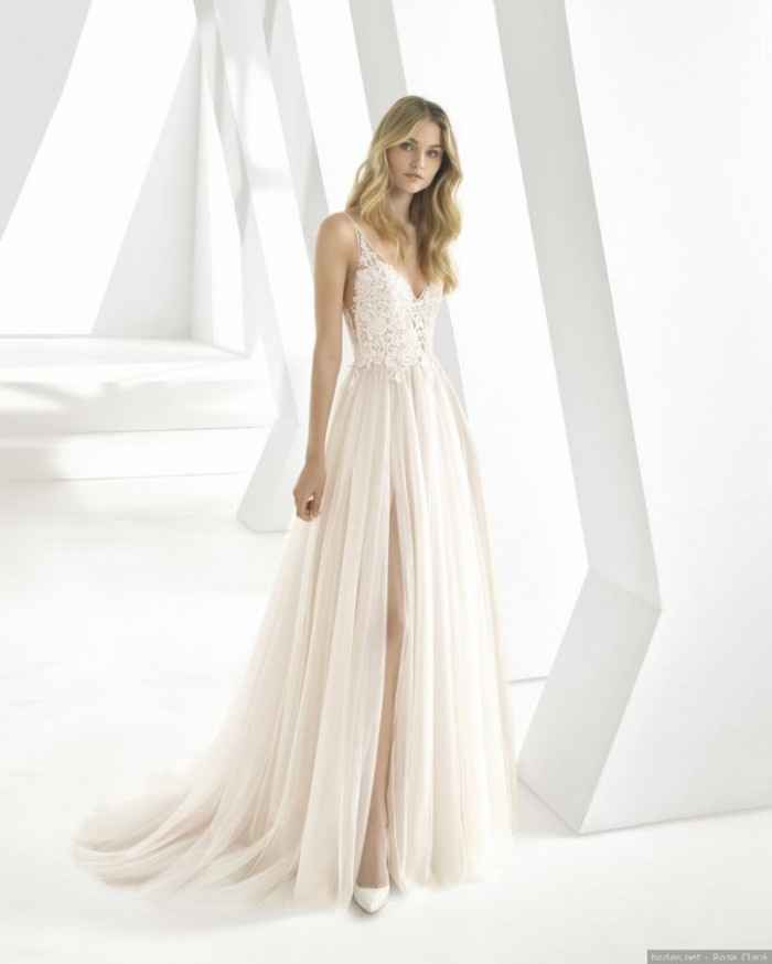 1. Vestido de noiva com alças 