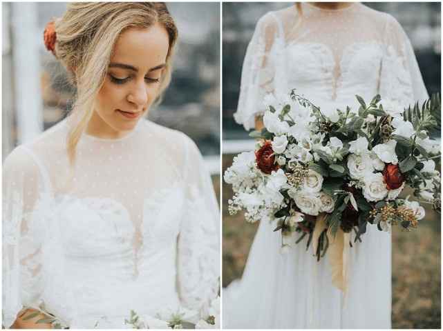 Damas de honor de branco 