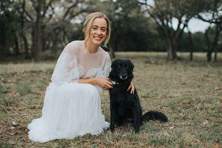 Damas de honor de branco 