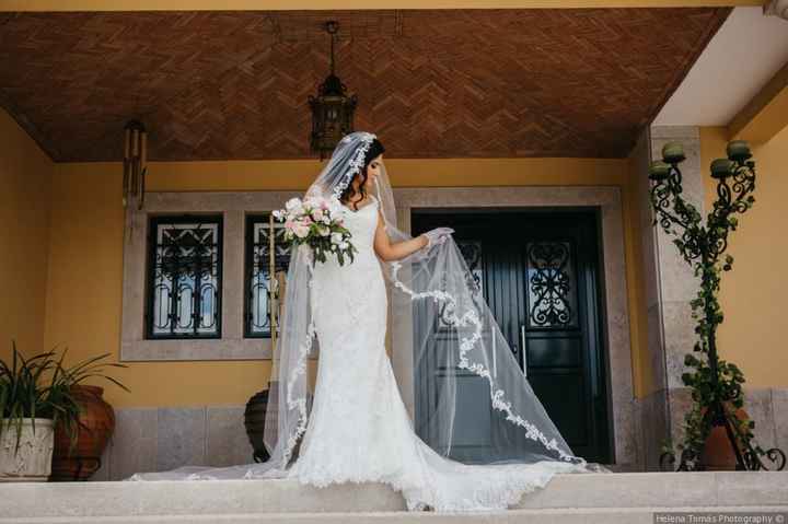 Vestido de noiva da Alexandra