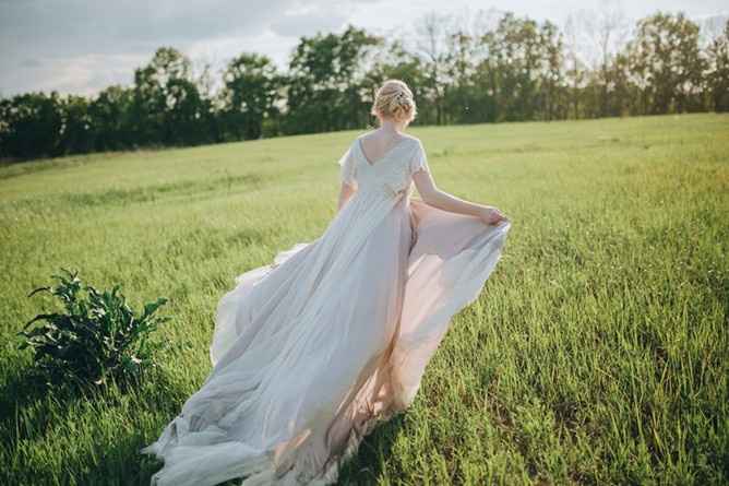 3. Cauda do vestido 