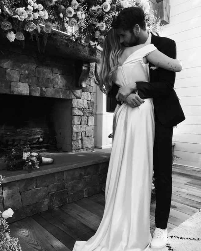 Miley Cyrus e Liam Hemsworth 