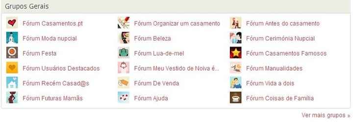 Fóruns da Comunidade