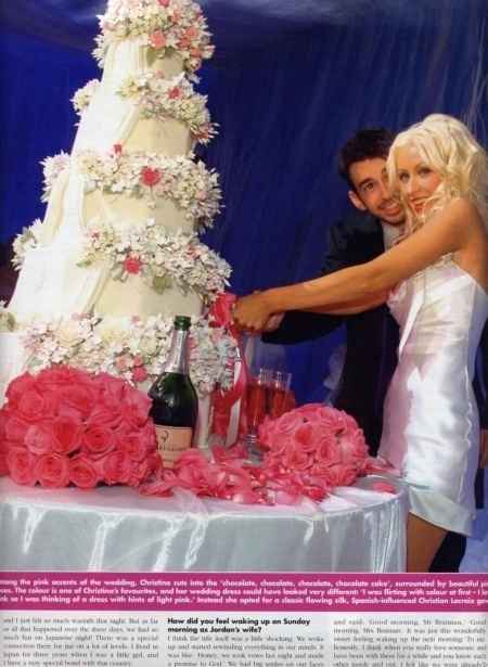 Christina Aguilera e Jordan Bratman