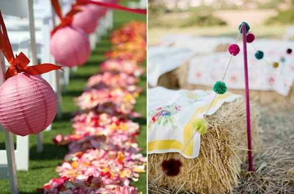 candeeiros de papel 