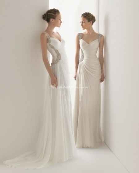 Vestido corte direito 