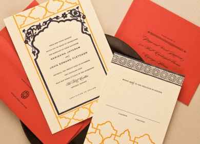 convite de casamento