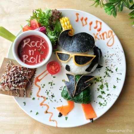 arte na comida