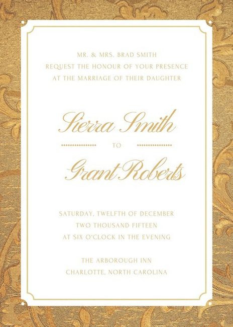 4. Convites de casamento