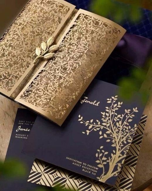B. Convite de casamento