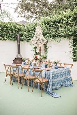 Ideias boho chic: um casamento com macramé 9