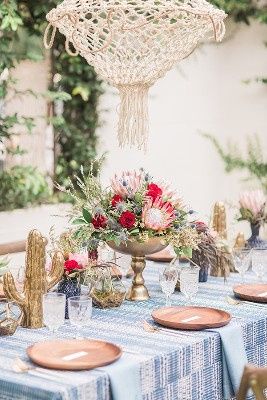 Ideias boho chic: um casamento com macramé 14