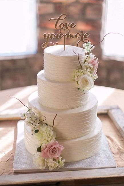 4 elementos, 4 estilos  - O bolo de casamento 3