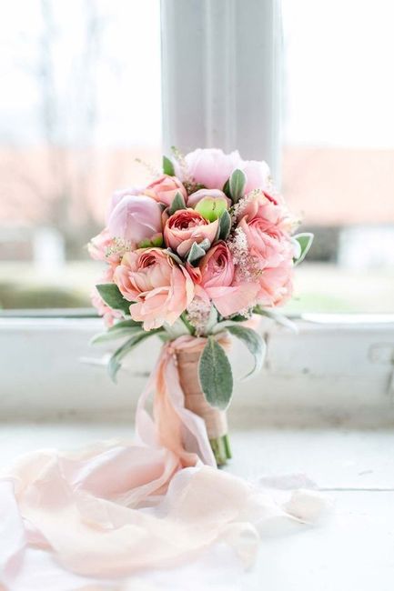 Rosas e peónias para o teu bouquet de noiva 1