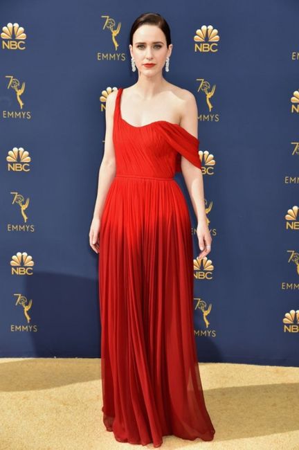 7. Rachel Brosnahan, de Oscar de la Renta.