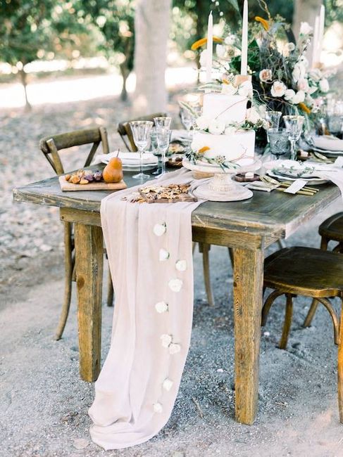 Mesa de casamento 