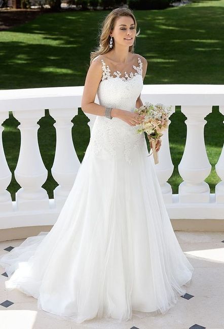 Vestido romântico 