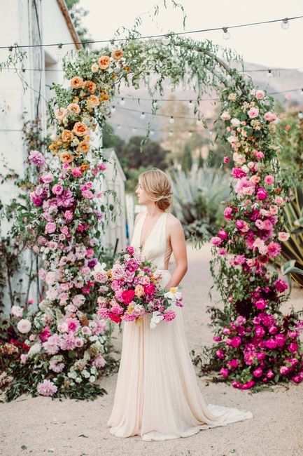 Decoração rosa 