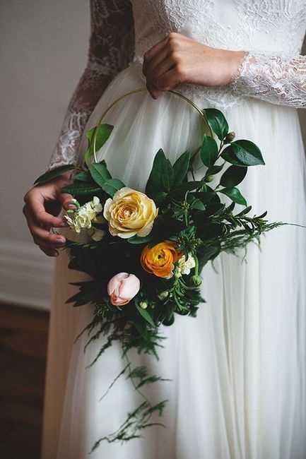 C. Hoop Bouquet 