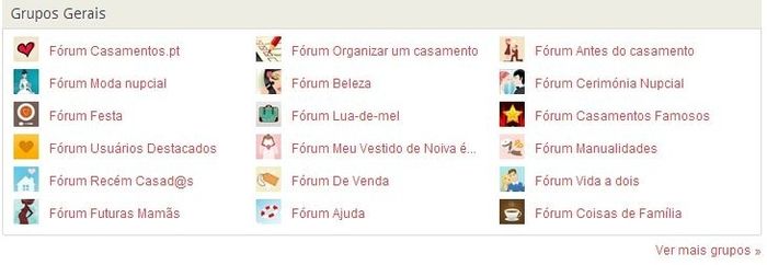 Fóruns da Comunidade