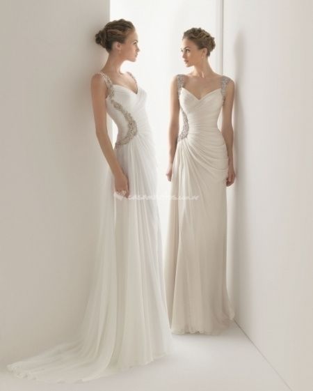 Vestido corte direito 