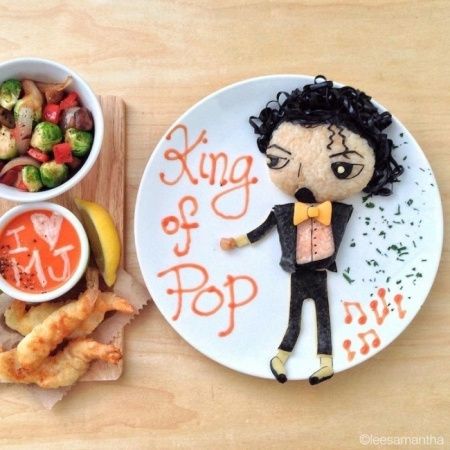 arte na comida
