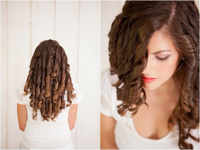 DIY encaracolar o cabelo