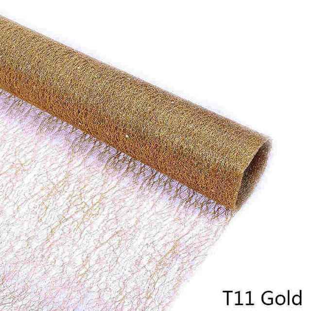 Tule Dourado com Lantejolas - Imagem Online