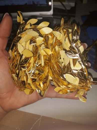 Folhas Douradas - Imagem Real