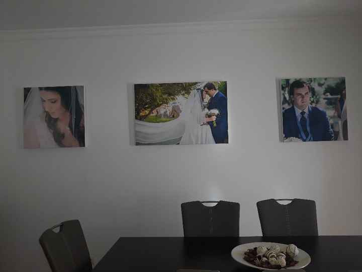 Telas na Parede da Sala