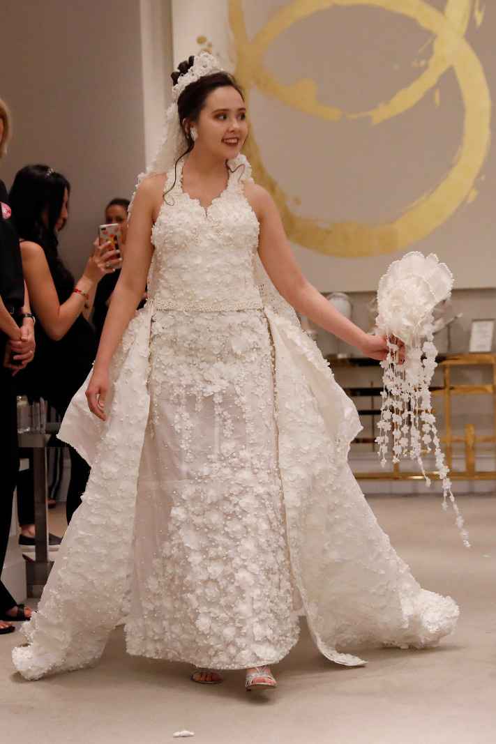 Vestidos de papel higiénico 7