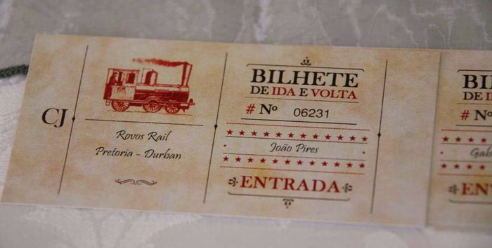 Convites com o tema Comboios 10