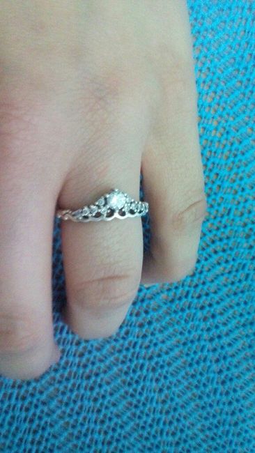 o anel de noivado 💍😍 3
