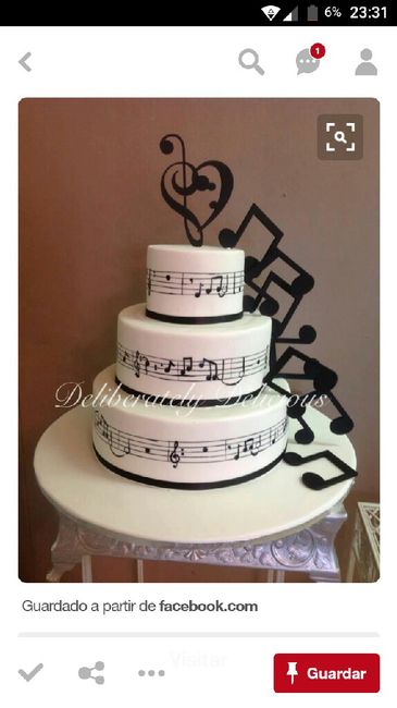 Ideias de bolos de casamento - 2