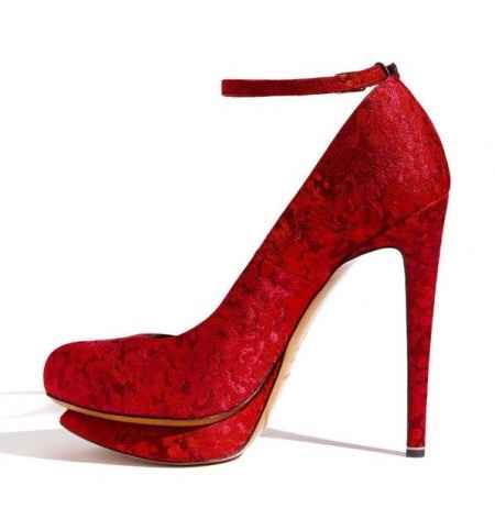 sapatos vermelhos 