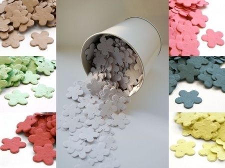 confeti de sementes