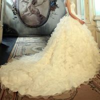 vestido com cauda