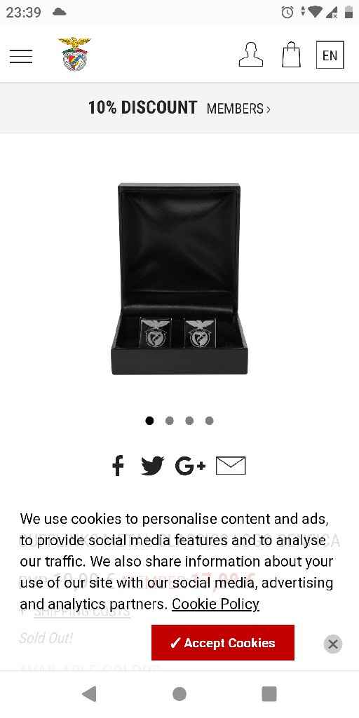 Botões Punho slb - 2