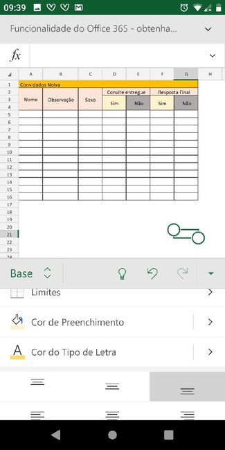 Organizar entrega de convites e respostas - 1