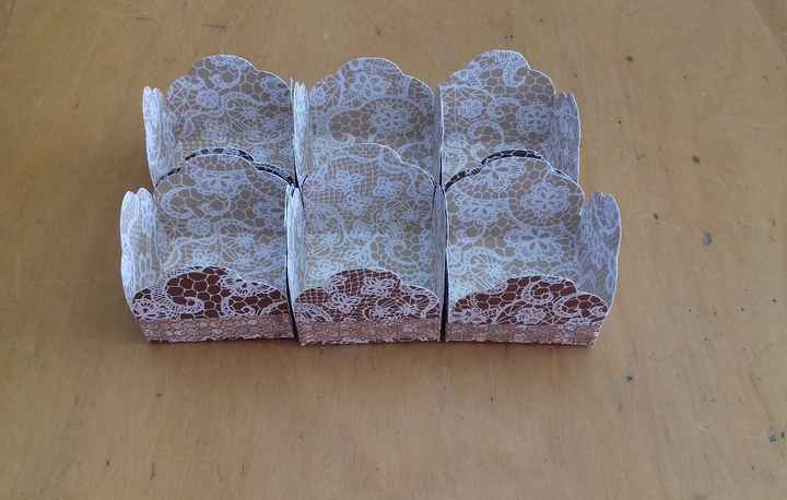 Forminhas para doces pequenos